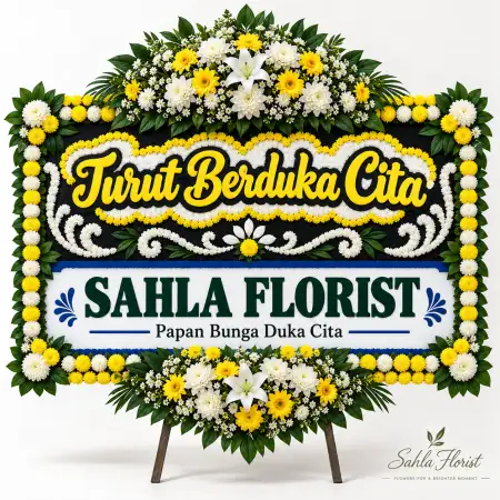Papan Bunga Duka Subang